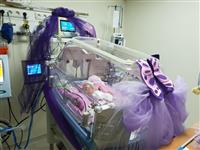 Hastanemizde Kırkı Çıkan Prematüre Bebeğimizin kutlaması yapıldı.