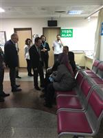 Aydın İl Sağlık Müdürümüz Sayın Dr.Osman AÇIKGÖZ' ün hastanemizi ziyaret etti.